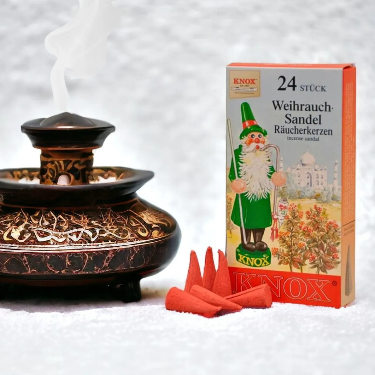 Box of 24 Incense Cones Assorted Scents< Outlet
