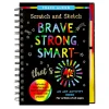 Brave Strong Smart Scratch & Sketch Art Activity Book< New