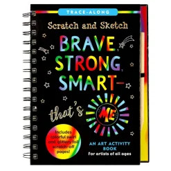 Brave Strong Smart Scratch & Sketch Art Activity Book< New