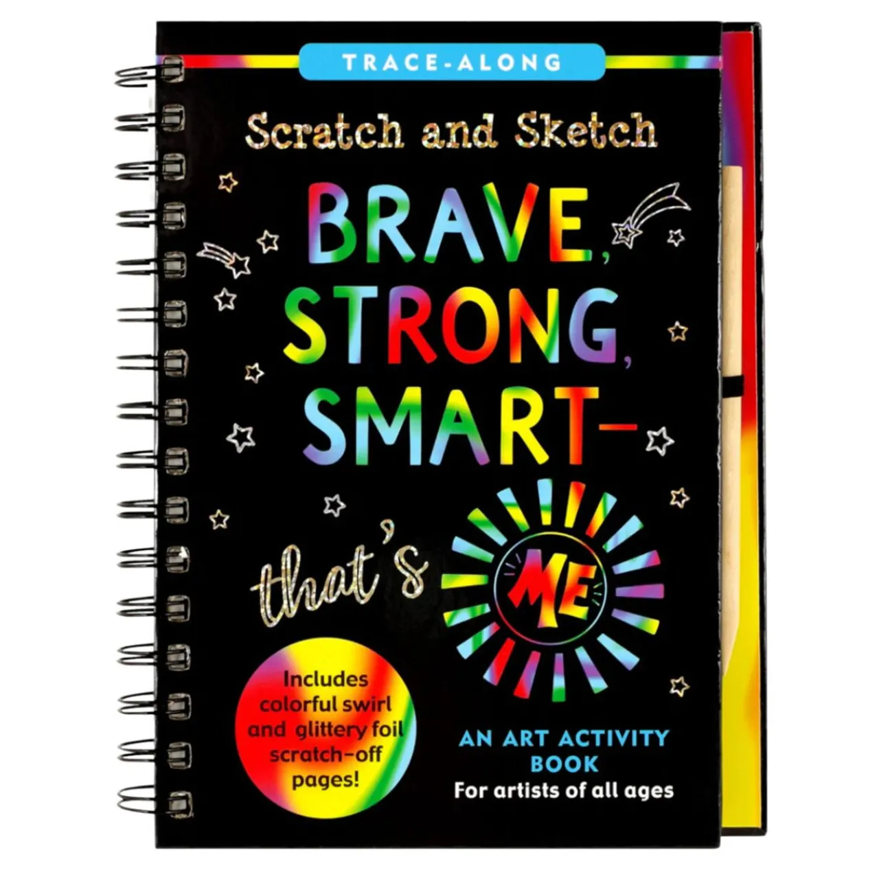 Brave Strong Smart Scratch & Sketch Art Activity Book< New