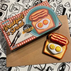 Breakfast is Served Salt & Pepper Shaker Set< New