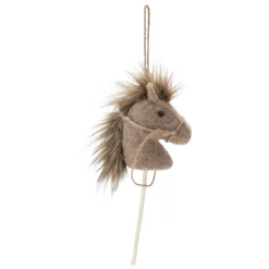 Brown Hobby Horse Ornament< Outlet