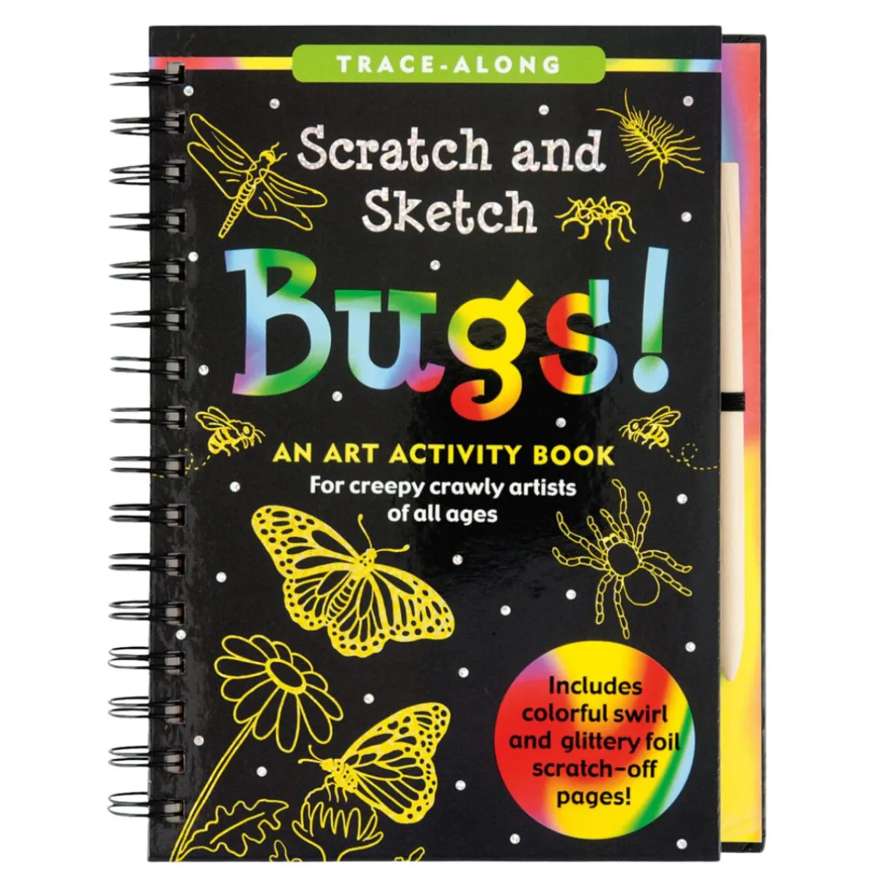 Bugs Scratch & Sketch Art Activity Book< New