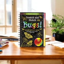 Bugs Scratch & Sketch Art Activity Book< New