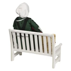 Byers' Choice - Amish Grandmother on Bench Caroler<Byers Choice Best