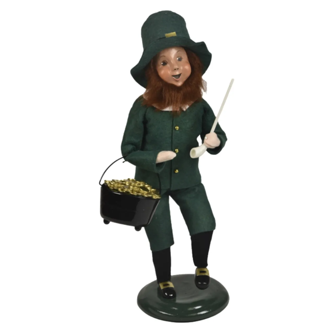 Byers' Choice - Leprechaun with Gold Caroler<Byers Choice Discount
