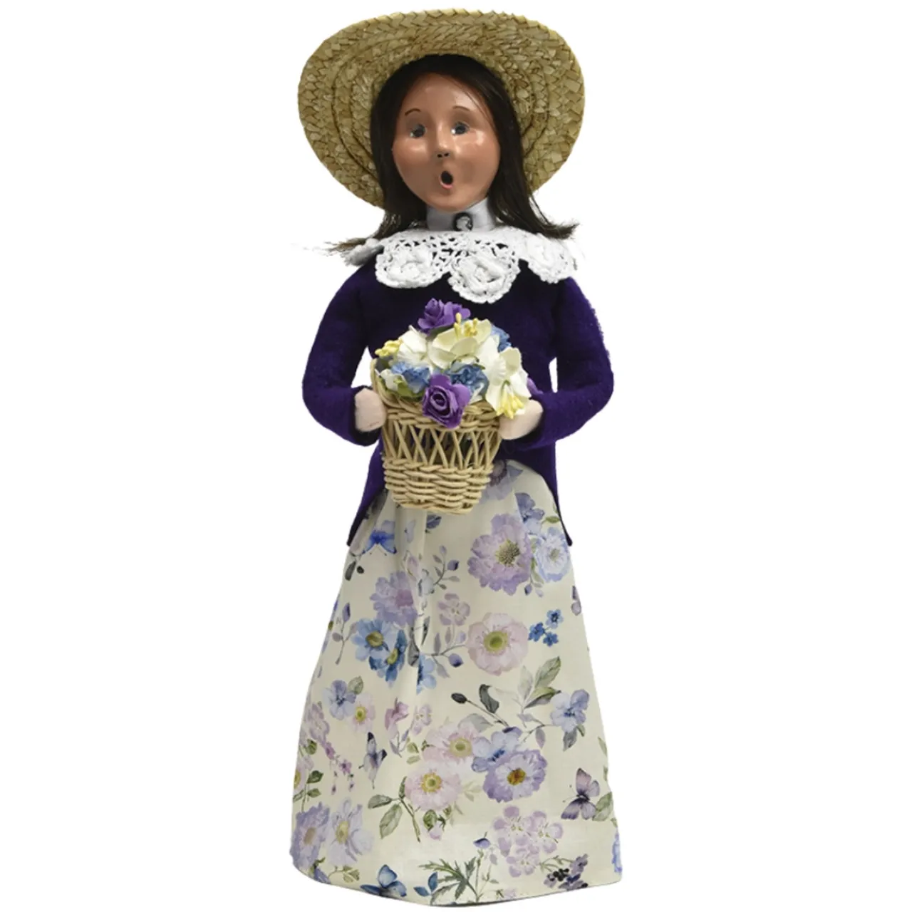 Byers' Choice - Woman with Flowers Caroler<Byers Choice Best
