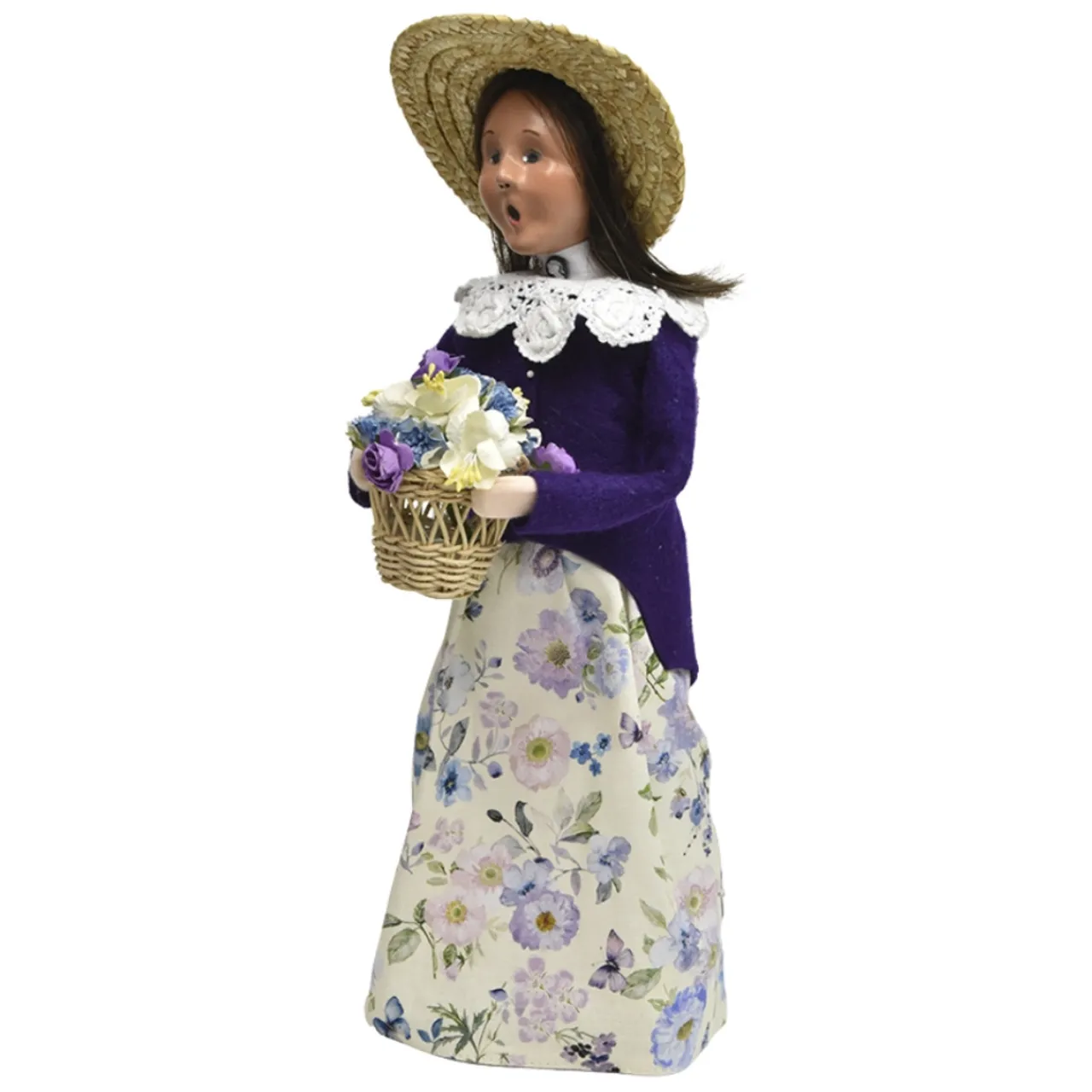 Byers' Choice - Woman with Flowers Caroler<Byers Choice Best