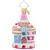 Candy Cane Castle Gem Ornament<Christopher Radko Clearance
