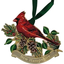 Cardinal New Hampshire Ornament - The Christmas Loft< Online