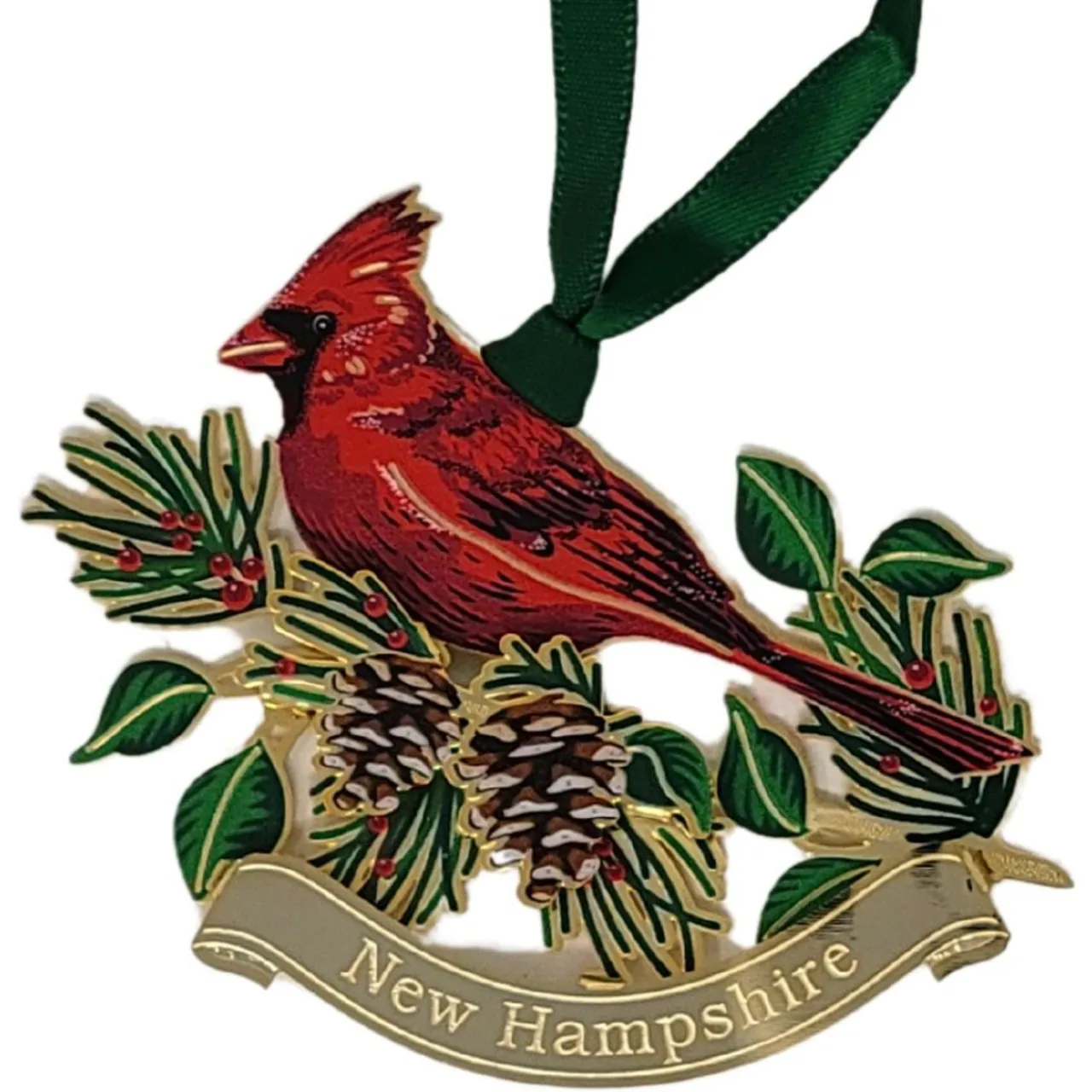 Cardinal New Hampshire Ornament - The Christmas Loft< Online
