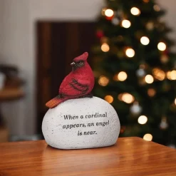 Cardinal on Stone - Appears< Clearance