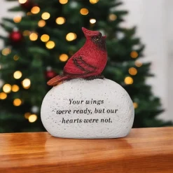 Cardinal on Stone - Wings Were Ready< Fashion