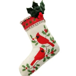 Cardinal Stocking Ornament< Sale