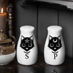 Cats Salt &amp; Pepper Set< Outlet