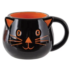 Ceramic Black Cat Mug< Discount