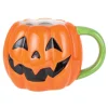 Ceramic Pumpkin Mug< Hot