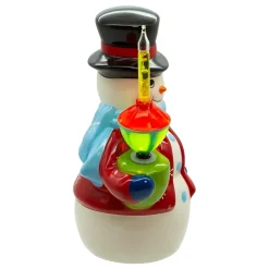 Ceramic Snowman Bubble Light<Kurt Adler Clearance