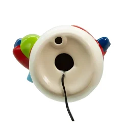 Ceramic Snowman Bubble Light<Kurt Adler Clearance