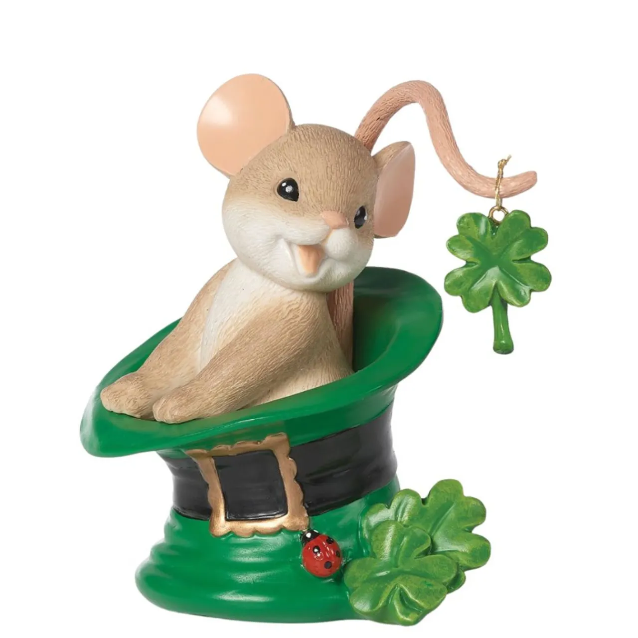 - Irish You Luck Figurine<Charming Tails Online
