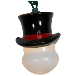 Cheerful Snowman Head Lights<Kurt Adler Hot