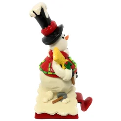 Cheerful Snowman Polymer Clay Holder< Outlet