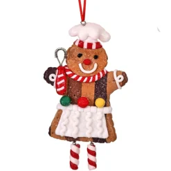 Chef Gingerbread Woman Ornament | The Christmas Loft< Clearance