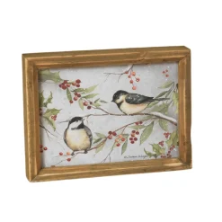Chickadee On Branch Wall Decor< Clearance