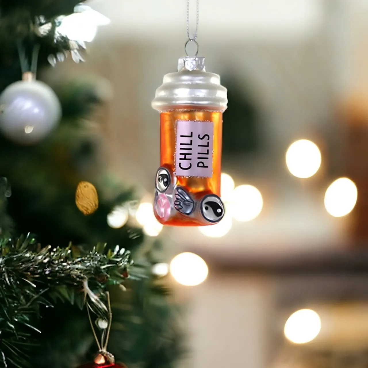 Chill Pills Prescription Bottle Ornament<Cody Foster & Co. Sale