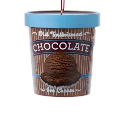 Chocolate Ice Cream Pint Ornament<Kurt Adler Fashion
