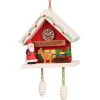 Christian Ulbricht - Santa With Red Cuckoo Clock Ornament | The Christmas Loft<Christian Ulbrihct Best
