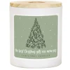 Christmas Gifts Tree Candle with Christmas Cookie Scent< Best