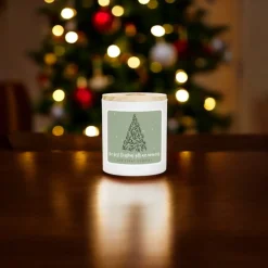 Christmas Gifts Tree Candle with Christmas Cookie Scent< Best