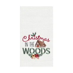 Christmas In The Woods Kitchen Towel< Hot