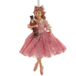 Clara Ballet With Nutcracker Ornament<Kurt Adler Fashion