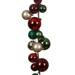 Classic Christmas Shatterproof Ornament Garland< Clearance