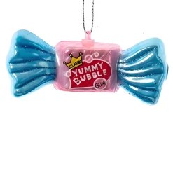 Classic Pink Yummy Bubble Gum Glass Ornament<Kurt Adler Sale