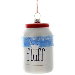 Cody Foster - Marshmallow Fluff Blown Glass Ornament< Sale