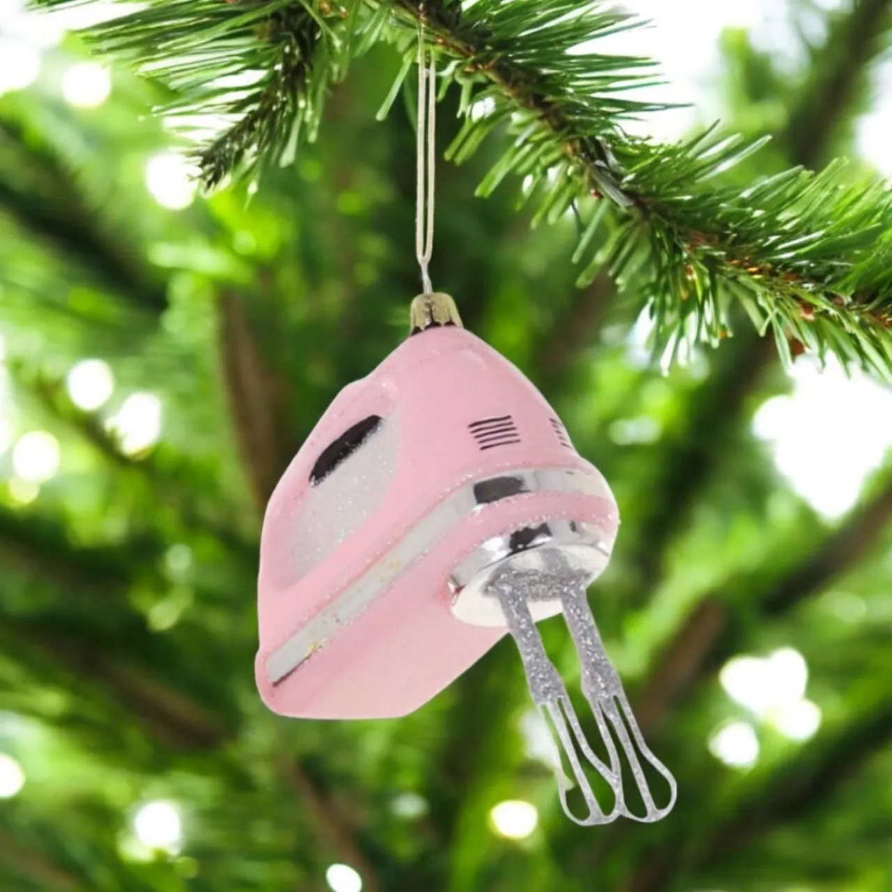 Cody Foster & Co Vintage Pink Hand Mixer Ornament<Cody Foster & Co. Hot