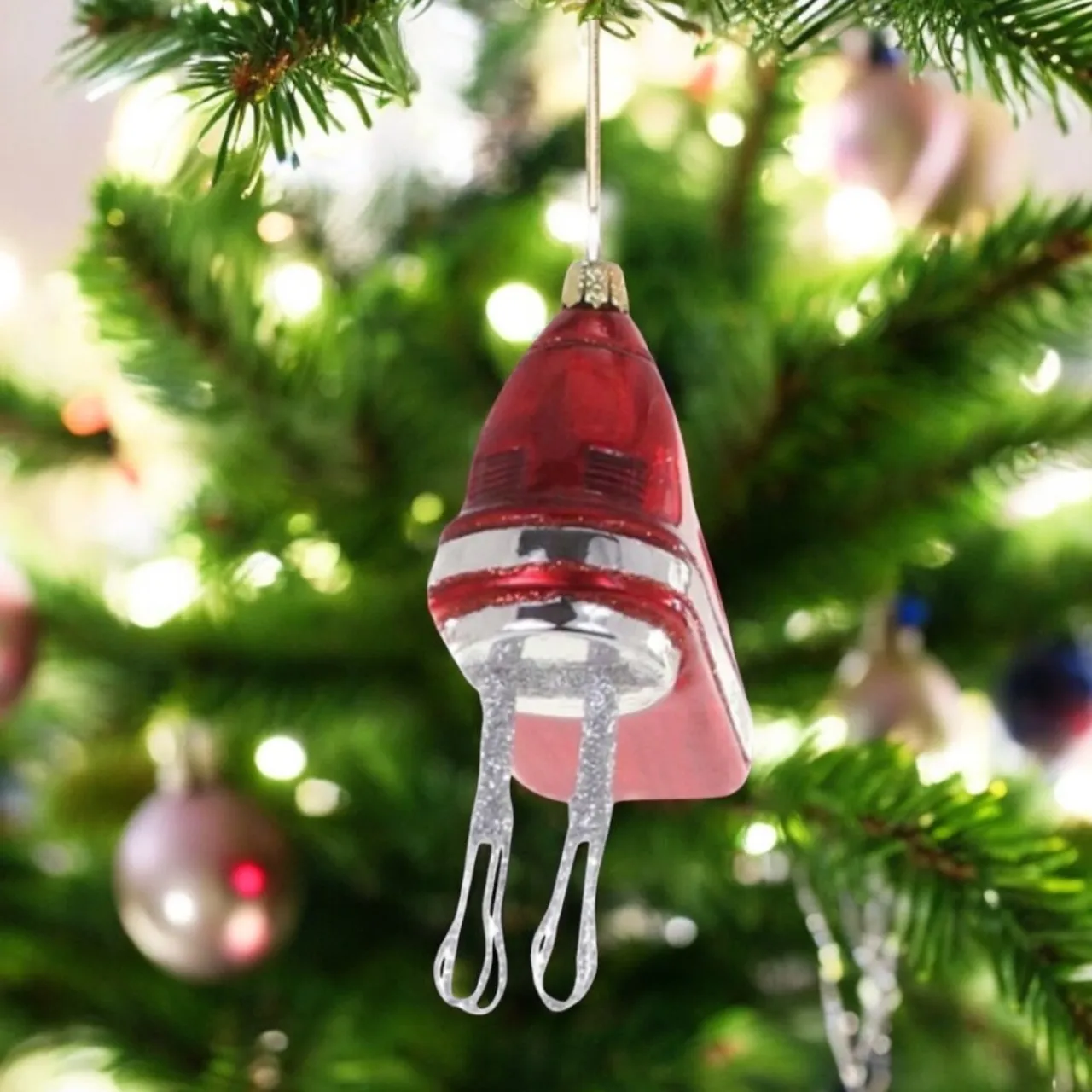 Cody Foster & Co Vintage Red Hand Mixer Ornament<Cody Foster & Co. Outlet