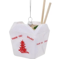 Cody Foster &amp; Co - Chinese Take-Out Blown Glass Ornament< Fashion