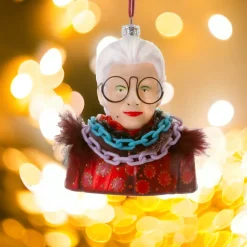 Cody Foster &amp; Co - Iris Apfel Blown Glass Ornament< Outlet