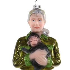 Cody Foster &amp; Co - Jane Goodall Blown Glass Ornament< Best
