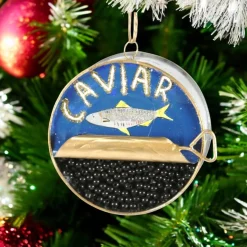 Cody Foster Caviar Glass Ornament<Cody Foster & Co. Best
