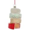 Cody Foster Cheese Stack Glass Ornament< Outlet