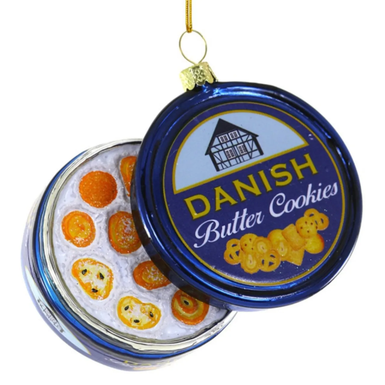 Cody Foster Danish Butter Cookie Glass Ornament<Cody Foster & Co. Outlet