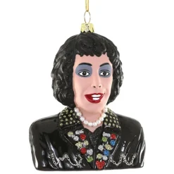 Cody Foster Dr. Frank N Furter Glass ornament< New
