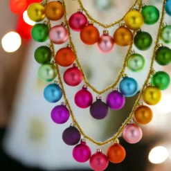Cody Foster Glass Ball Gold Garland<Cody Foster & Co. Discount
