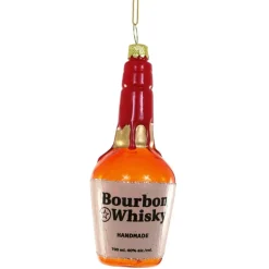 Cody Foster Glass Bourbon Whiskey Ornament<Cody Foster & Co. Hot