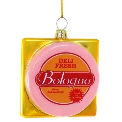 Cody Foster Glass Deli Bologna Ornament< Hot